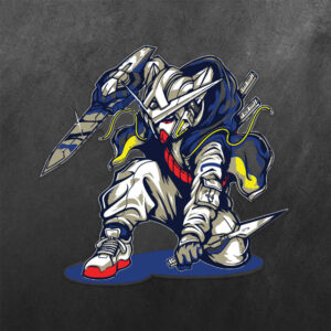 Gundam Ninja Gundam Vinyl Decal Sticker