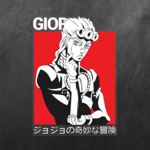 Giorno Giovanna JoJo's Bizarre Adventure Vinyl Decal Sticker