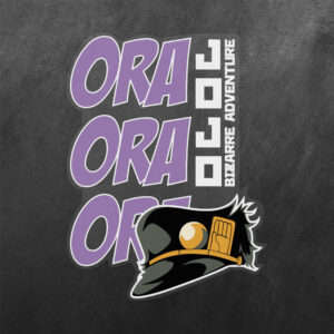 Ora ora ora JoJo's Bizarre Adventure Vinyl Decal Sticker