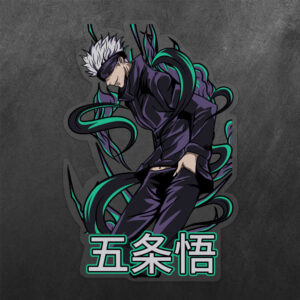 Satoru Gojo Jujutsu No Kaisen Vinyl Decal Sticker