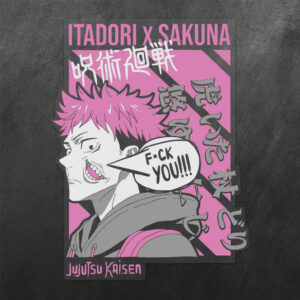 Itadori X Sukuna Jujutsu No Kaisen Vinyl Decal Sticker