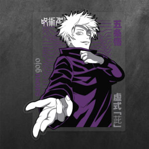 Satoru Gojo Jujutsu No Kaisen Vinyl Decal Sticker