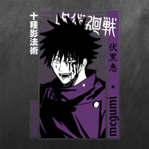 Megumi Fushiguro Jujutsu No Kaisen Vinyl Decal Sticker