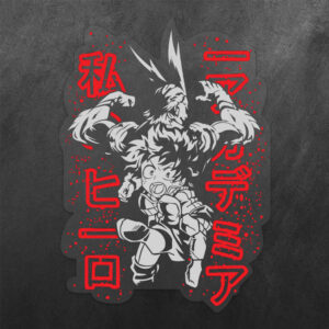 Izuku Midoriya My Hero Academia Vinyl Decal Sticker