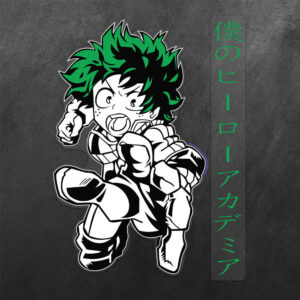 Izuku Midoriya My Hero Academia Vinyl Decal Sticker