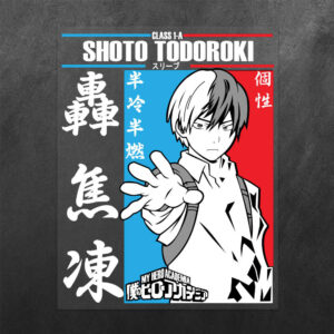 Shoto Todoroki Boku No Hero Academia Vinyl Decal Sticker