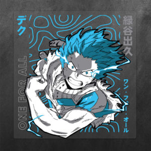 Izuku Midoriya Deku My Hero Academia Vinyl Decal Sticker