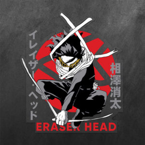 Eraser Head My Hero Academia Vinyl Decal Sticker