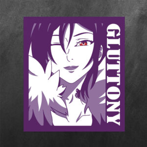 Gluttony Nanatsu no Taizai Vinyl Decal Sticker