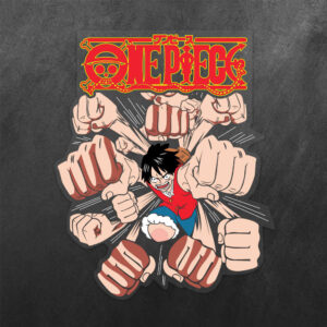 Monkey D. Luffy One Piece Vinyl Decal Sticker
