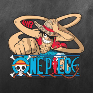 Monkey D. Luffy One Piece Vinyl Decal Sticker