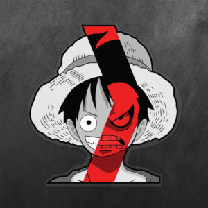 Monkey D Luffy One Piece Vinyl Decal Sticker