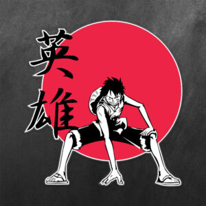 Monkey D. Luffy One Piece Vinyl Decal Sticker