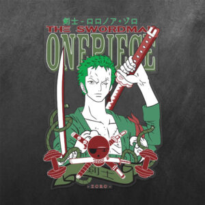 Roronoa Zoro One Piece Vinyl Decal Sticker