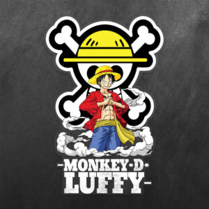 Monkey D Luffy One Piece Vinyl Decal Sticker