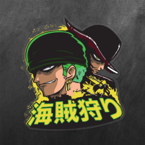 Roronoa Zoro One Piece Vinyl Decal Sticker