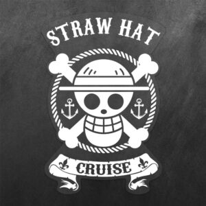 Straw Hat Pirates One Piece Vinyl Decal Sticker