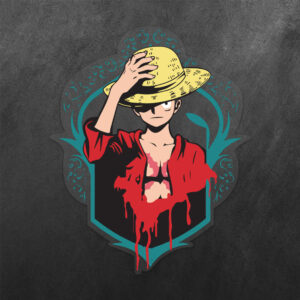 Monkey D. Luffy One Piece Vinyl Decal Sticker