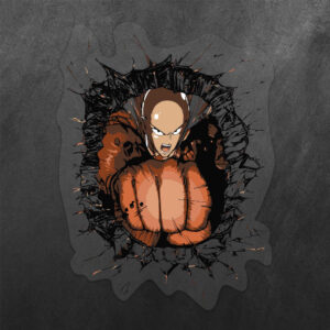Saitama One Punch Man Vinyl Decal Sticker
