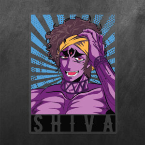 Shiva Record of Ragnarok Vinyl Decal Sticker