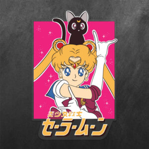 Sailor Moon Luna Vinyl Decal Sticker
