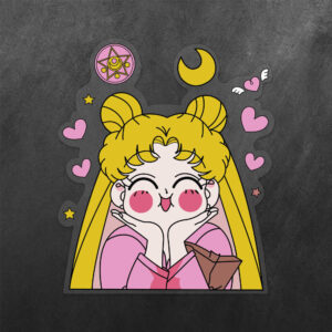 Sailor Moon Usagi Tsukino Vinyl Decal Sticker