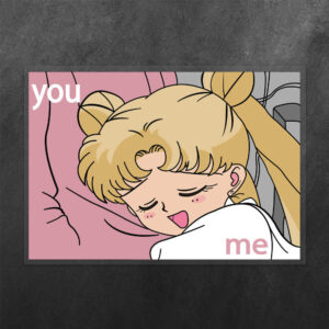 Sailor Moon Sleep Vinyl Decal Sticker