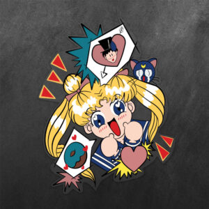 Usagi Sailor Moon Vinyl Decal Sticker