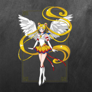 Tsukino Usagi Sailor Moon Vinyl Decal Sticker