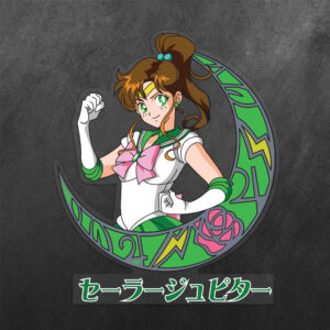 Sailor Jupiter Vinyl Decal Sticker