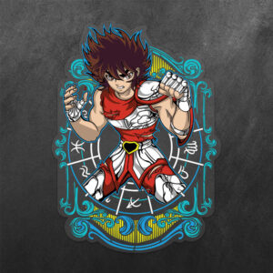 Pegasus Saint Seiya Vinyl Decal Sticker