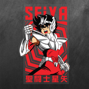 Pegasus Saint Seiya Vinyl Decal Sticker