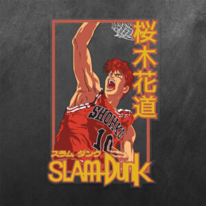 Sakuragi Hanamichi Slam Dunk Vinyl Decal Sticker