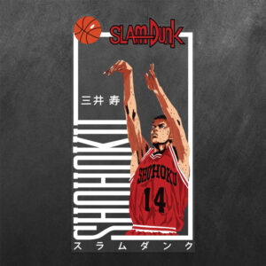Hisashi Mitsui Slam Dunk Vinyl Decal Sticker