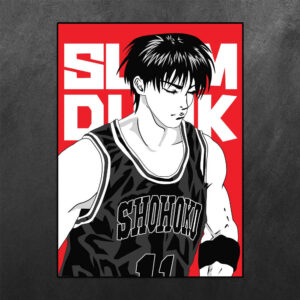 Rukawa Kaede Slam Dunk Vinyl Decal Sticker