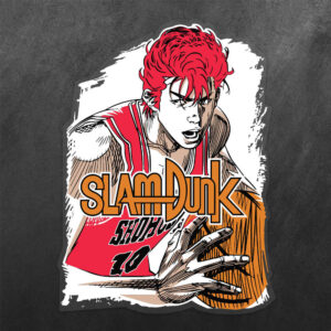 Sakuragi Hanamichi Slam Dunk Vinyl Decal Sticker