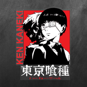 Ken Kaneki Tokyo Ghoul Vinyl Decal Sticker