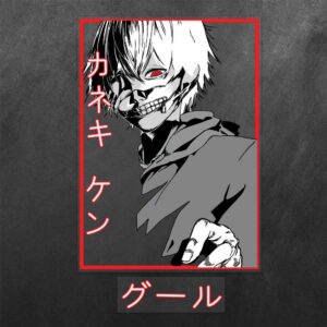 Ken Kaneki Tokyo Ghoul Vinyl Decal Sticker