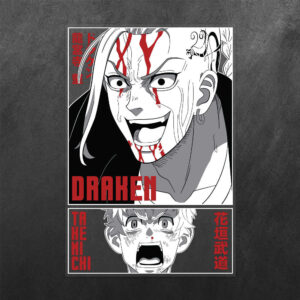 Ken Ryūgūji Tokyo Revengers Vinyl Decal Sticker