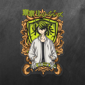 Kazutora Hanemiya Tokyo Revengers Vinyl Decal Sticker