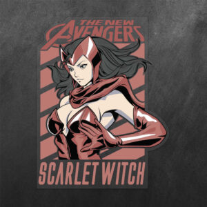 Scarlet Witch Vinyl Decal Sticker