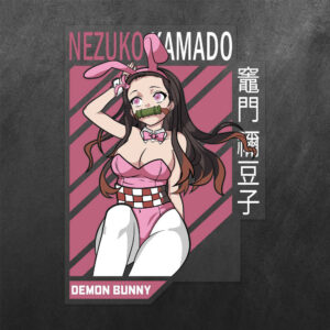 Nezuko Kamado Demon Slayer Vinyl Decal Sticker