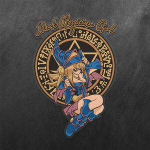 Dark Magician Girl Yu-Gi-Oh! Vinyl Decal Sticker