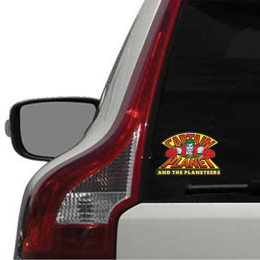 Captain Planet and the Planeteers Vinyl Decal Sticker - Image 2