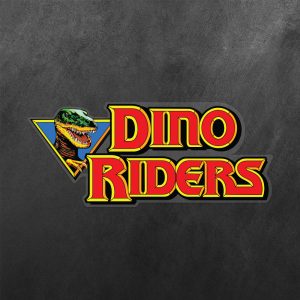 Dino-Riders Vinyl Decal Sticker