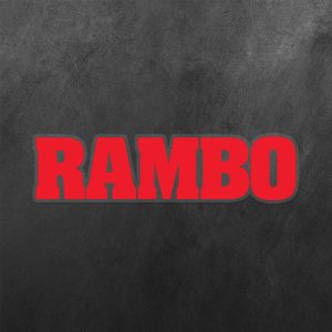 Rambo Vinyl Decal Sticker