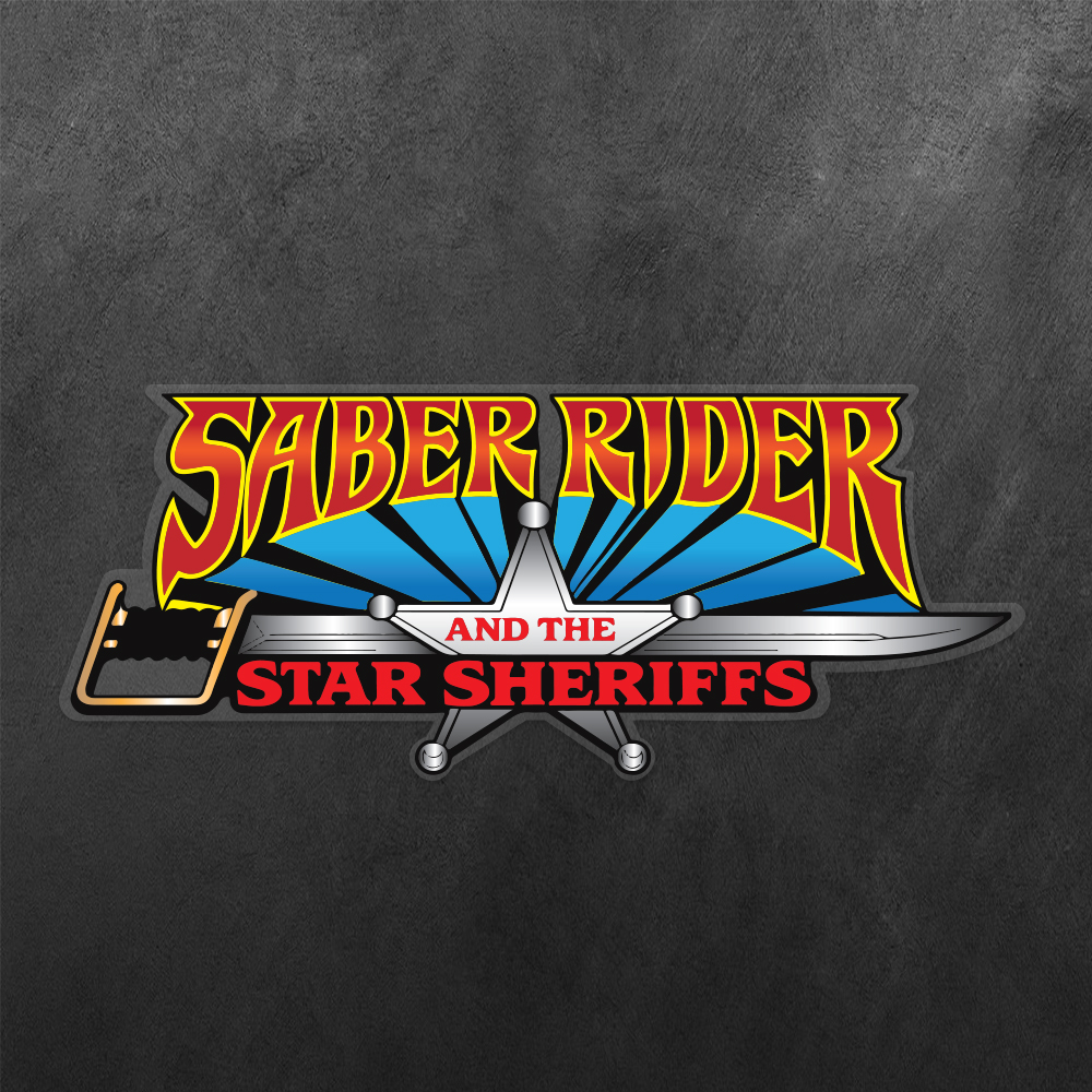 Saber Rider and the Star Sheriffs Vinyl Decal Sticker