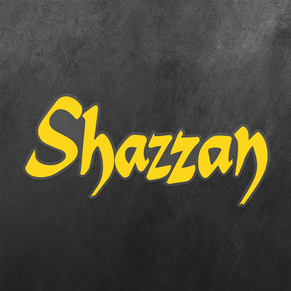 Shazzan Vinyl Decal Sticker