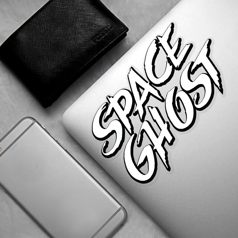 Space Ghost Vinyl Decal Sticker - Image 2