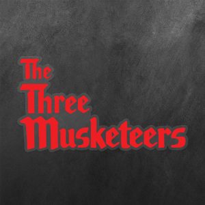 The Three Musketeers Vinyl Decal Sticker